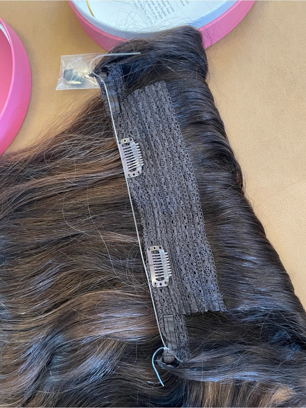 Honey Brown Hair Extensions - New in Packaging - Picture 4 of 8